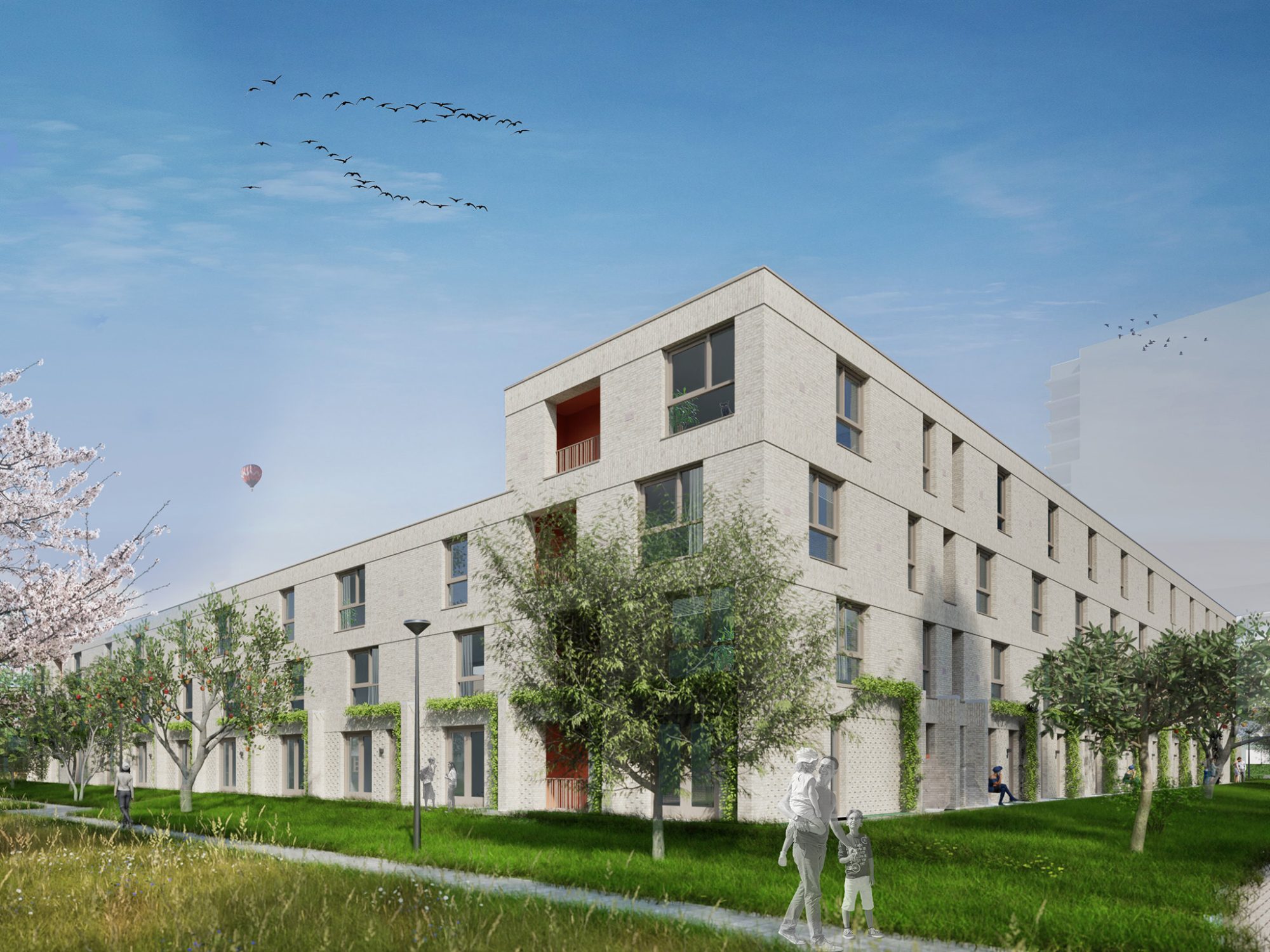 Afbeelding Van Nieuwbouwproject Zijdekwartier – Parkzijde Fase 1 In Arnhem