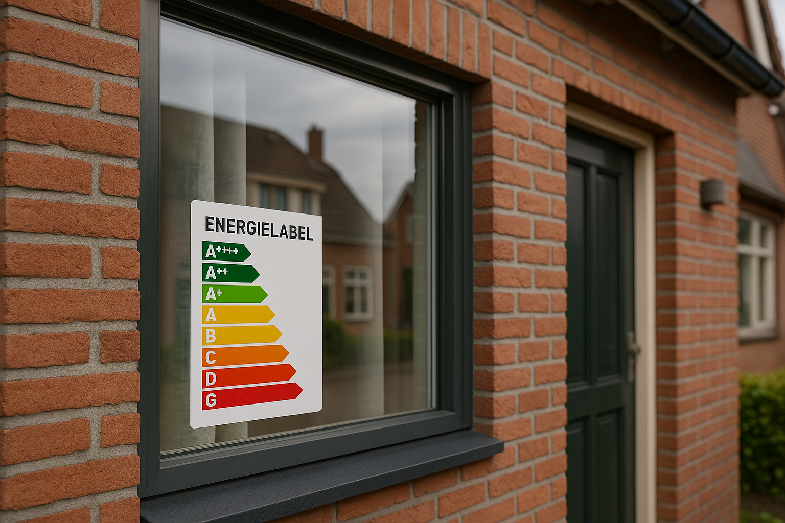 Energielabel op huis