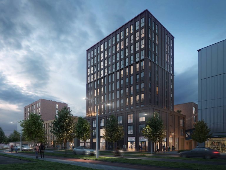 Nieuwbouw project De Melkontvangst fase 1 Arnhem