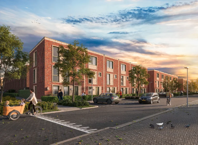 Afbeelding van nieuwbouwproject De Groene Warande Fase 2 in Spijkenisse.