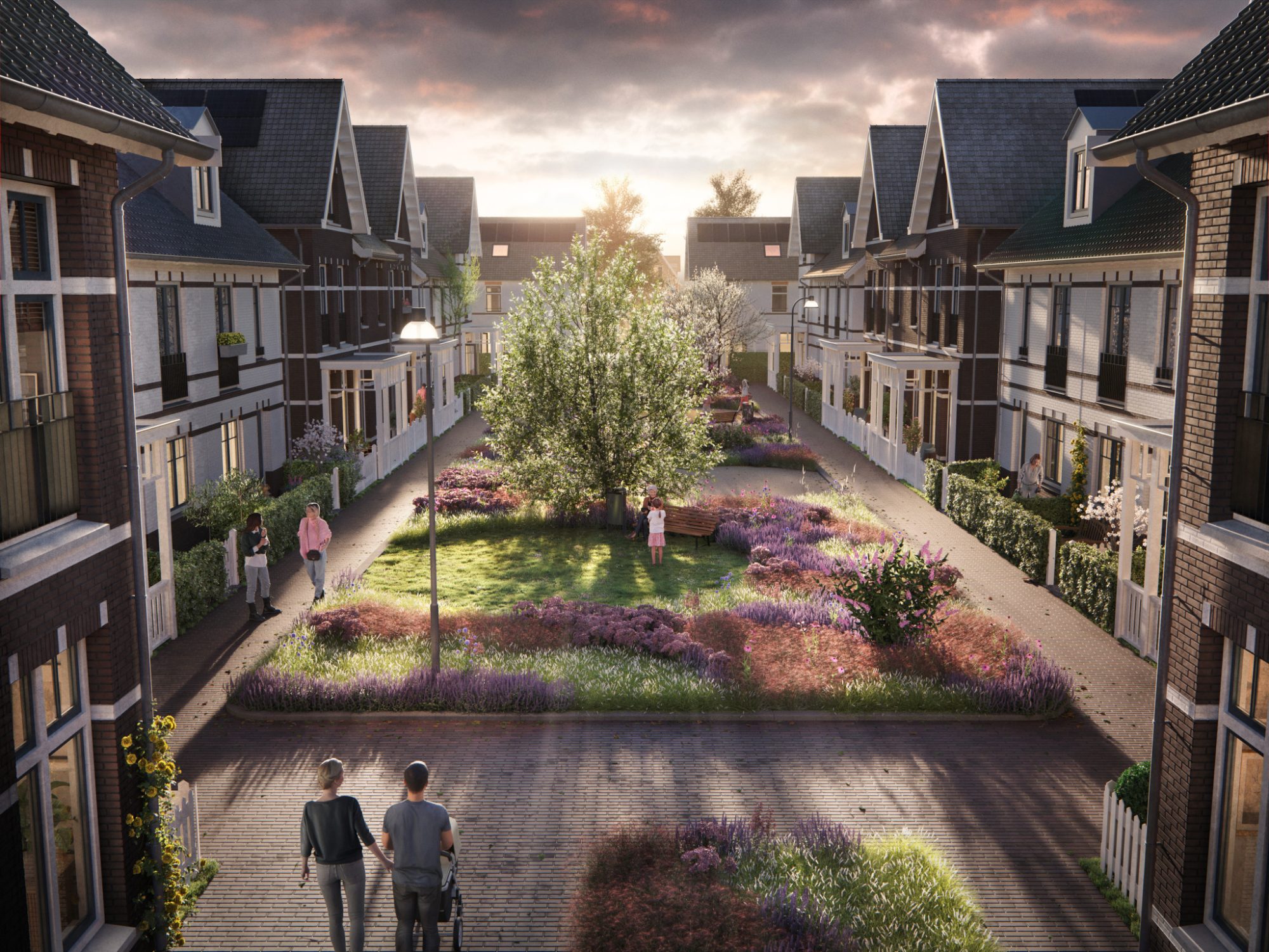 Afbeelding van nieuwbouwproject Lanenrijk 2B3 oost fase 2 –ersluis in Weesp