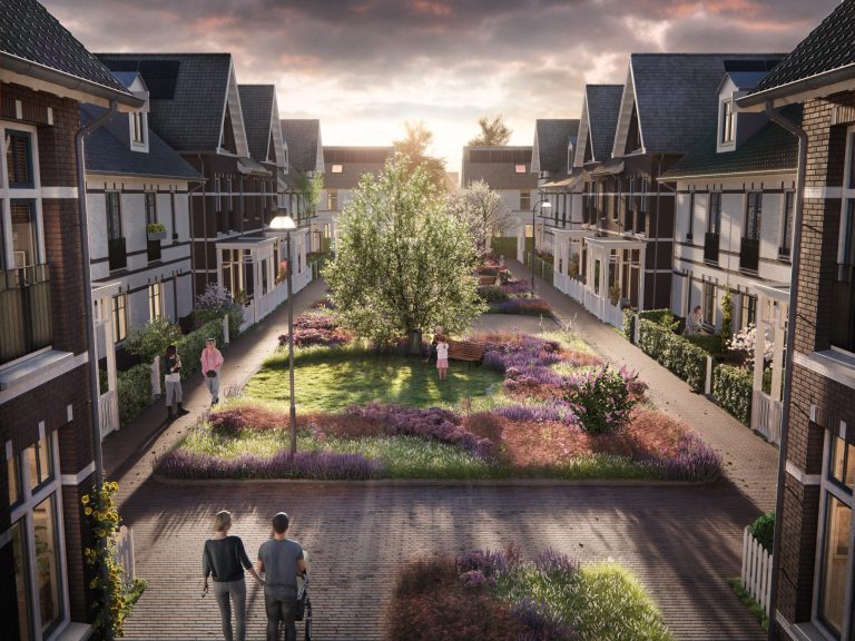 Afbeelding van nieuwbouwproject Lanenrijk 2B3 oost fase 2 –ersluis in Weesp