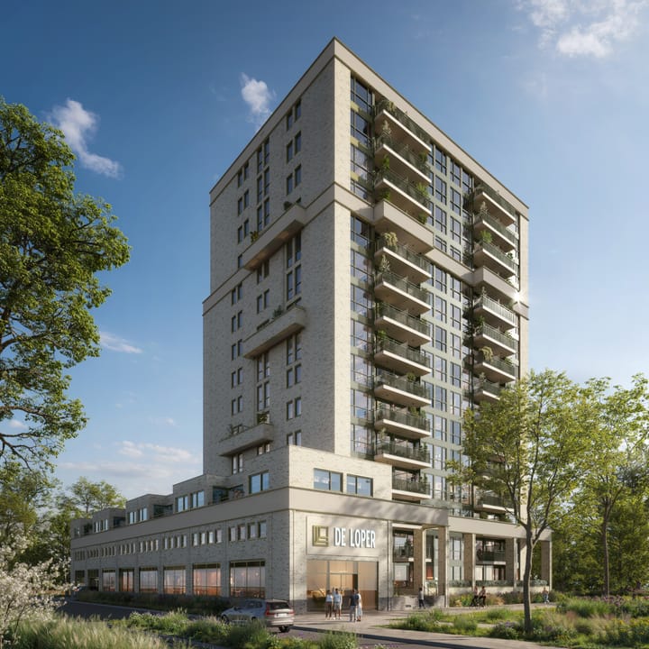Afbeelding van nieuwbouwproject De Loper in Spijkenisse