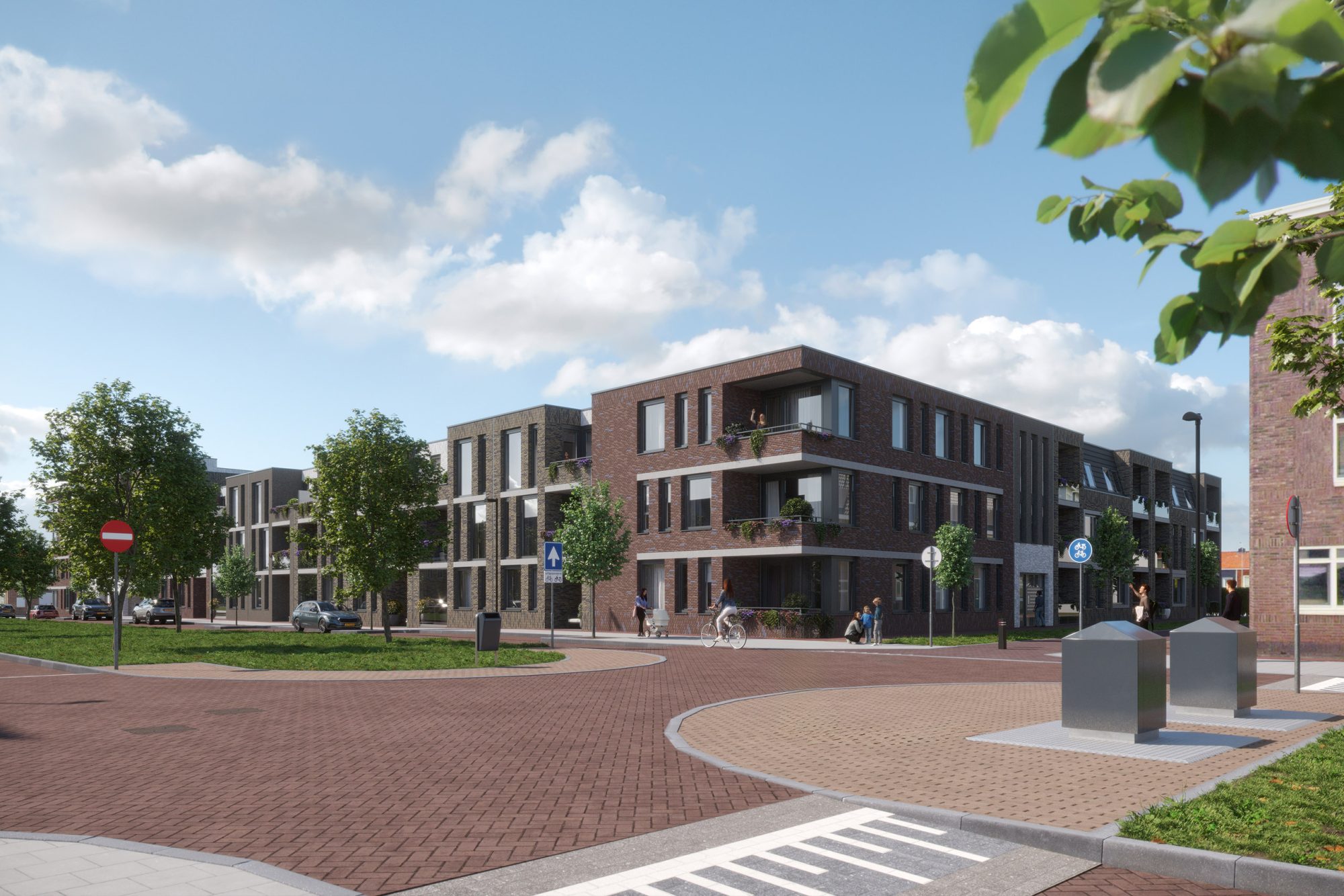Afbeelding van nieuwbouwproject Singelkwartier in Vlissingen