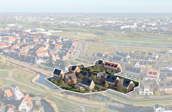 Afbeelding van nieuwbouwproject Feel Good Mortiere Fase 3 in Middelburg.