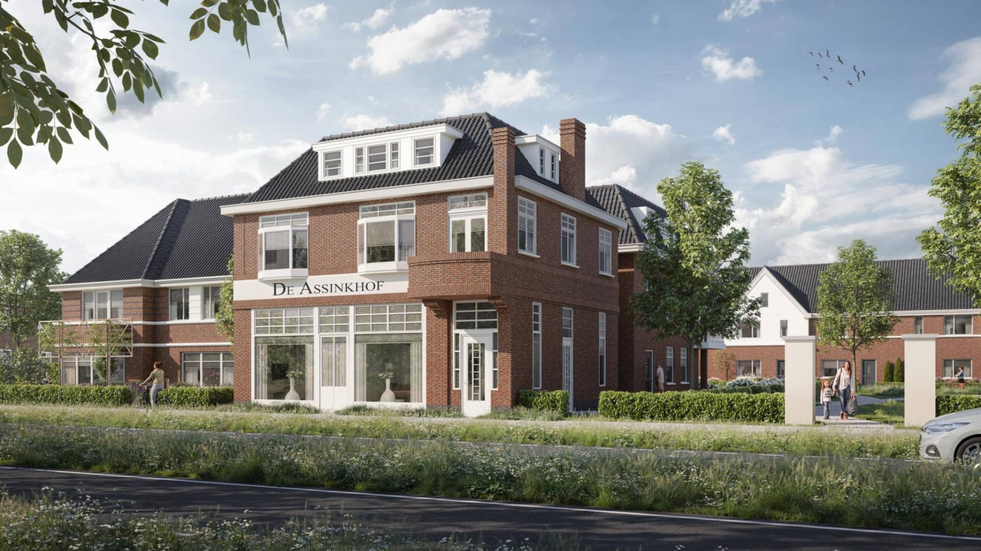 Afbeelding van nieuwbouwproject De Assinkhof in Enschede (1).