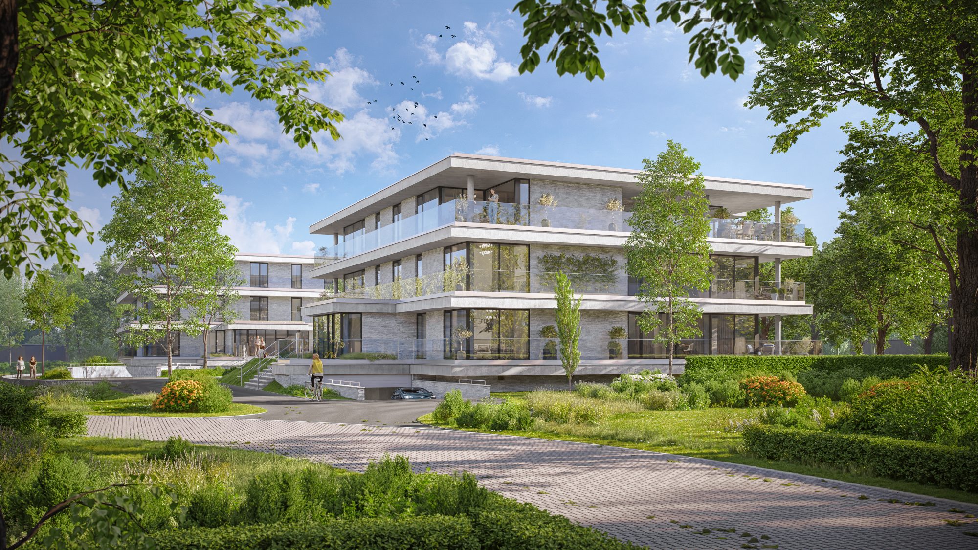 Afbeelding van nieuwbouwproject Park Toorenvliedt in Middelburg.