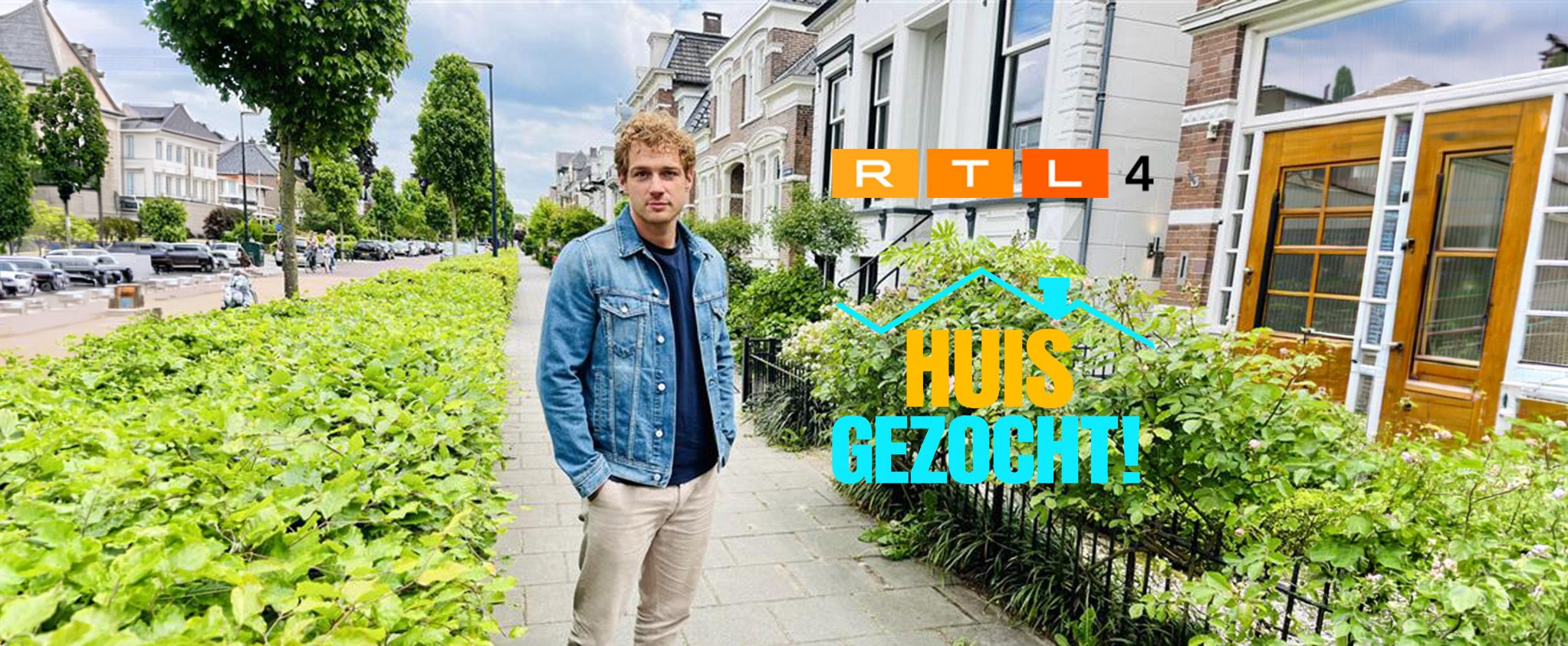 Jamie Trenite. Presentator Huis Gezocht!