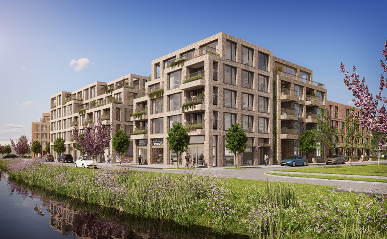 Afbeelding van nieuwbouwproject Acapella Wonen II in Hellevoetsluis